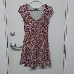 T-shirt Dress with Flare Skirt